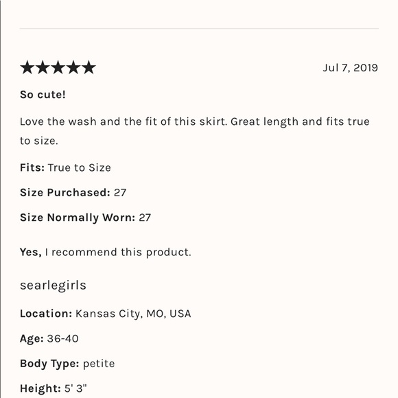 NWT Levi’s Denim Aline mini skirt - Picture 5 of 8